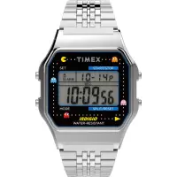 在飛比找momo購物網優惠-【TIMEX】天美時 Pac-Man 小精靈電子錶(TXTW