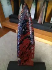Fox Ear Tri-Flow Obsidian 6 1/4" x 1 3/4"