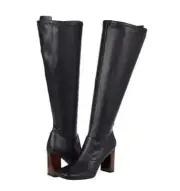 Franco Sarto Women's Borne Knee High Boot Black 10M