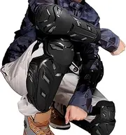 Motorcycle Protection Gear | Long Leg Sleeve Protective Gear,Adjustable Knee Elbow Pads Protector, Sturdy Motorcycle Knee Pads for Motorcycle, Cycling, Racing