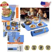 Portable Silicone Warming Mat – 5 Temperature Modes & Roll-Up Design for Buffets