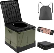 ARCITON PORMYTRIP Portable Toilet Camping Toilets for Car Indoor Outdoor Commode