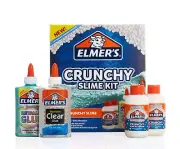 New Elmer's Crunchy Slime Kit Elmer's Crunchy Slime Magical Liquid 4 Count