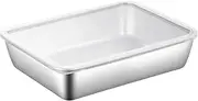 Rectangular Food Storage Box - Rectangular Food Storage Containers | Metal Food Storage Box | Safe, Reusable Food Container Stainless Steel