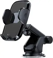 CHICAMPERA Car Phone Stand with Rotation Suction Cup Holder for Windshield Dashboard Fits Devices Easy Installation Detachment Durable Wear Pad