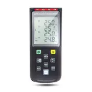 4Ch Thermocouple Thermometer K,J,E,T,N,R,S, DataLogger, USB PC & app iOS,Android