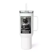 40 oz Darth Vader Tumbler​ Travel Mug with Handle