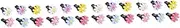 Vaguelly 24 Sets Elegant Car Daisy Ornament Car Air Freshener Perfume Clip Easy Install Aromatherapy Diffuser for Vent