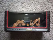 1995 Ertl Case 590 Super L Loader Backhoe 1:50 Die Cast Replica Toy / model