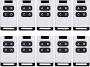 ZENWORYS 10PCS 315Mhz Remote Control Duplicator Garage Door Remote Control for Garage Electric Car Projector Electric Curtains