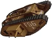 UK Mark Mk IV Male Tank, 1/25 Scale, Hobby Model Kit, Unassembled Paper Vehicle Military Model