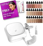 Aeroblend Airbrush Pro Starter Kit / Professional HD airbrush 24 airbrush starter makeup kit