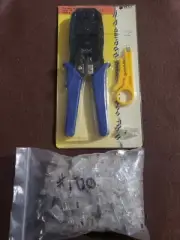HT-315 Network Connection Pliers Crimping Repair Tool Plus # 100 Rj45 connector