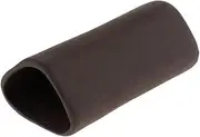 Perfk Aquarium Fish Tank Clay Shelter Hiding Fry Cave Breeding Tube Decorations Cave, Dark Brown, Small