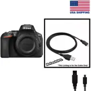 Nikon D5600 DX-Format DSLR Camera USB Cable Transfer Cord Replacement