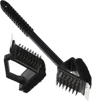 BBQ Cleaning Brush Set Barbecue Grill Wire Brush Scraper for Easy Cleanup Random Color