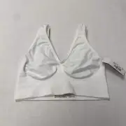 Hanes® Women's Get Cozy Pullover ComfortFlex Fit Wirefree Bra Size Small