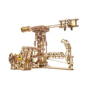 726pc Ugears Aviator Model Mechanical DIY Kit Wooden 3D Puzzle/Model Set 14+