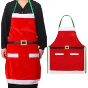 Christmas Apron Kitchen Cooking Apron Sleeveless Apron Baking Apron Gardening Apron