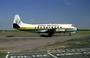 Vickers Viscount 708 Janus Air Wood Model Free Shipping Regular New