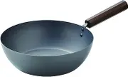 My Commitment Iron Pot Series, Frying Pan, 10.2 inches (26 cm), Deep, Nitriding Treatment