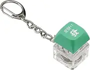 Keyboard Fidget Keychain | Key Clicker Toy with Light, Novelty Toys for Kids and Adults, on Phone Case, Bag, Keys, with Chinese Characters