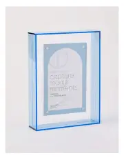 [Vue] Ace Acrylic Frame 10x15cm in Blue