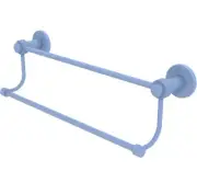 Allied Brass 9072G/18-FTB Mercury Collection 18” Double Towel Bar Flat Troll Blu