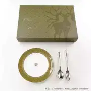 Fire Emblem Three Houses Plate & Cutlery Set (Leicester Alliance) [Presale]
