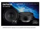 Emphaser EM-VWFX155 2-Way Component Speaker Compatible with VW T-Roc 2018