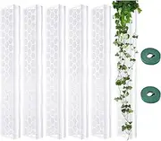 Indoor Moss Pole for Monstera Plants, Moss Pole Monstera Plant Support - 17-Inch Stackable Moss Pole for Indoor Plants, Transparent Climbing Plant Stand for Monstera, Ivy, and Money Trees