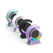 Bluetooth 5.3 Technology Speaker 5 LED LIGHT FM Radio Support MicroSD Card