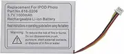 1x 616-0206 616-0183 1000mAh Replacement Battery for iPod Classic 4th gen/Photo U2 20 40GB Color Display MA127 Photo 30GB M9 A1059