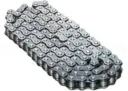 04C-1#25 Roller Chain Single Row Carbon Steel No.25 Pitch 6.35mm 1/4" Length 0.5 1 1.5 5Meter for Bicycle DIY Accessories(0.5Meter,Chain.No)