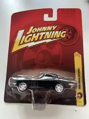 2012 Johnny Lightning 1966 Chevy Corvette Black Tomy Short Card RARE!!