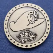 Token Medal Super Mario Odyssey Nintendo #52798