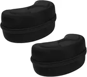 [TOGEVAL] Motorcycle Goggles Bag Zipper Eva Skiing Goggles Storage Durable Elastic Case
