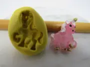 Unicorn Silicone Push Mold A996 Cake Chocolate Resin Clay Edible Decor