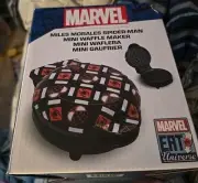 Uncanny Brands Marvel Miles Morales Mini Waffle Maker