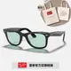 【RayBan 雷朋】Wayfarer木村拓哉同款膠框太陽眼鏡(RB2140F-901/64 52mm)