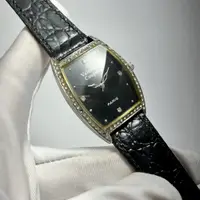 在飛比找蝦皮購物優惠-全新 Valentino Coupeau 黑色大錶面 水鑽 
