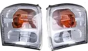 XISII Turn Signal Corner Light,Fit For Toyota, Hilux Mk4 Vigo Pickup 1997-2001 daytime running lights for cars