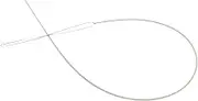 EXAOMBLE 1 Pack Jewelry Beading Needle Bracelet Beading Needle Reusable Bead Needle Metal Beading Needle