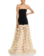 Bronx And Banco Harper Strapless Gown