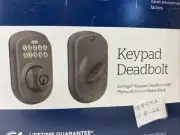 Schlage BE365PLY622 Keypad Electronic Deadbolt