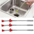 Type Cleaning Gripper Drain Cleaning Tools Hair Cleaner Remover Clean Hook