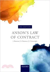 在飛比找三民網路書店優惠-Anson's Law of Contract