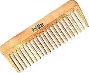 Potstar Hair Comb for All Hair Type, Handcrafted wood Comb for Detangling Hair Comb For Thick, Curly And Wavy Hair, Non-Static and Made in India, Highness