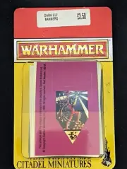 Banners - Dark Elves - WFB - 90s - OOP - Unpunched
