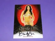 2015 Benchwarmer BRANDY GRACE Signature Red Back Autograph PLAYBOY Meet Fokkers